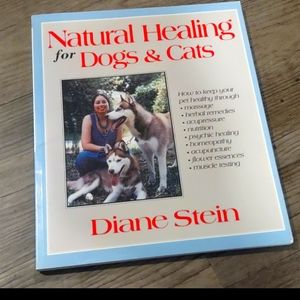Natural healing for dogs and cats book